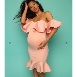 Maternity Peplum Dress
